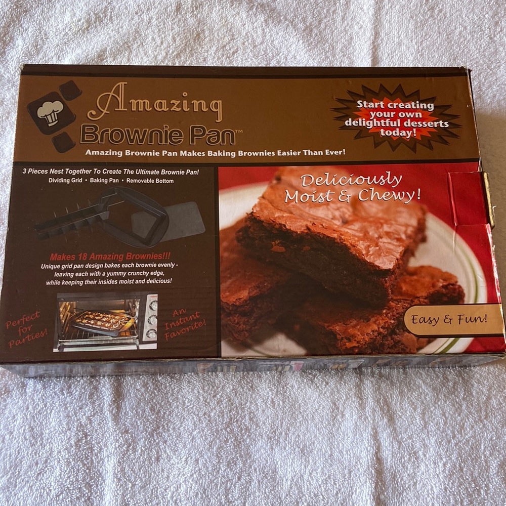 Amazing Brownie Pan 3 Pieces